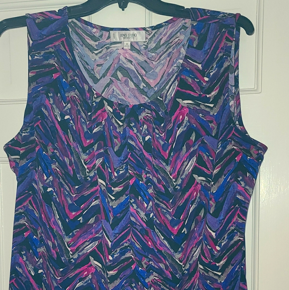 2x Jones New York suit blouse